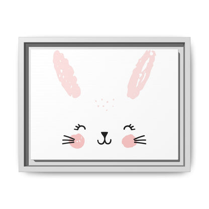 Cute Bunny Canvas Wall Art