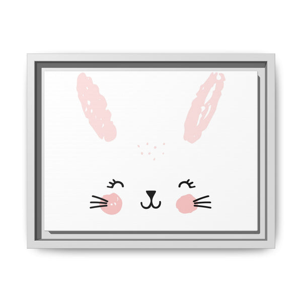 Cute Bunny Canvas Wall Art