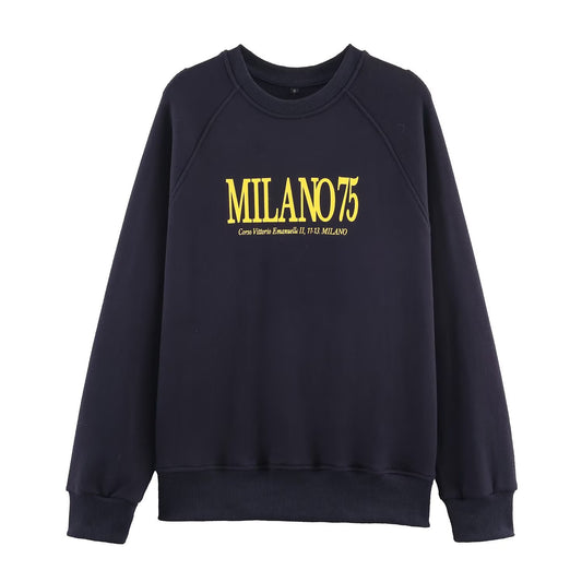 Women's versatile classic printed hoodie
