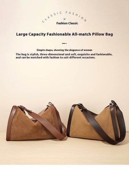 Matte Leather Large Capacity Commuter's