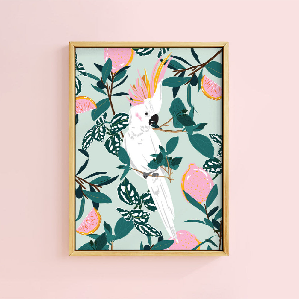 TROPICAL PARROT PRINT