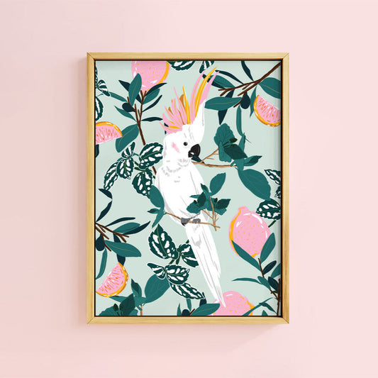 TROPICAL PARROT PRINT