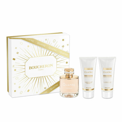 Women's Perfume Set Boucheron QUATRE POUR FEMME 3 Pieces