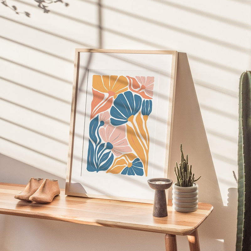 MATISSE FLOWERS PRINT