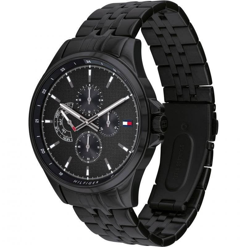 Tommy Hilfiger Black Steel Men's 1791611