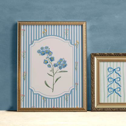 MYOSOTIS FLOWER PRINT