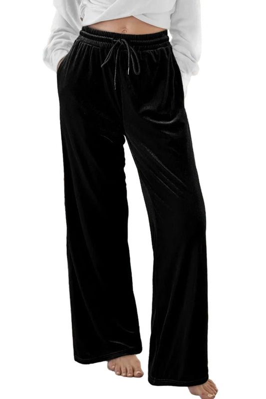 Pantalon de sport ample à taille coulissée