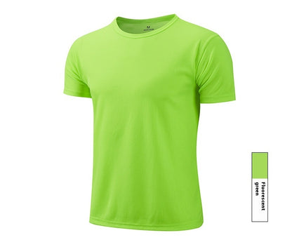 Mens Quick-drying sports T-shirts