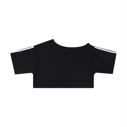 Women's Off-the-Shoulder Crop T-Shirt 310GSM
