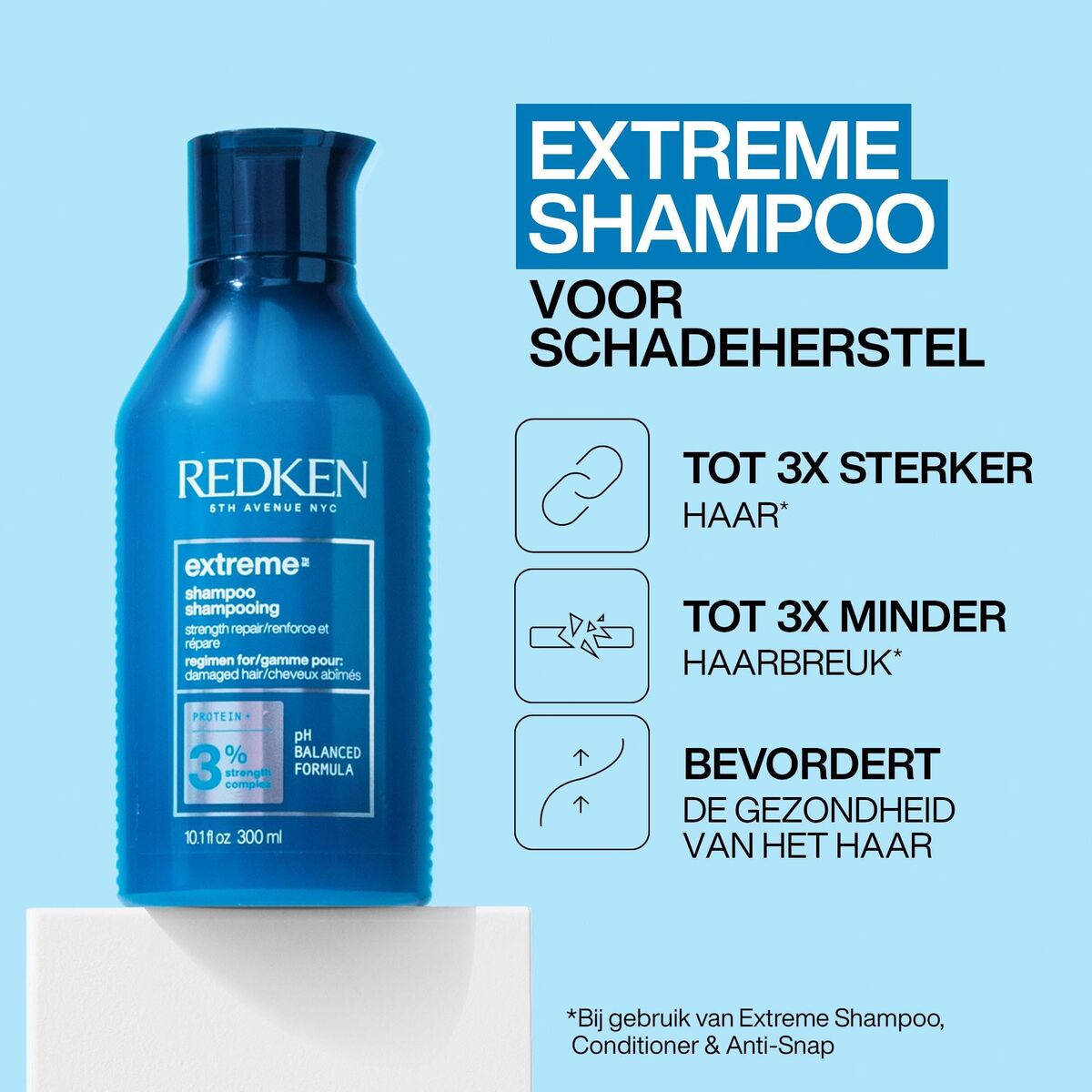 Shampoo Redken EXTREME 3 Pieces