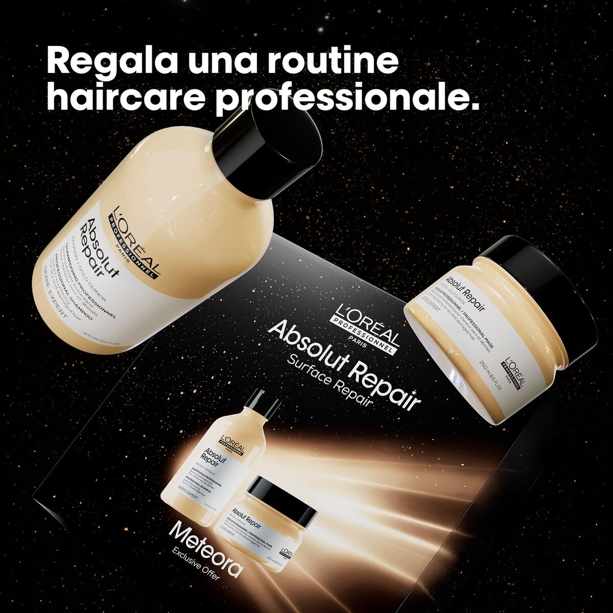Hair Dressing Set L'Oreal Professionnel Paris ABSOLUT REPAIR 2 Pieces