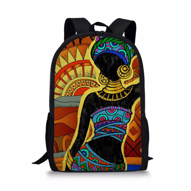Sac à dos style africain