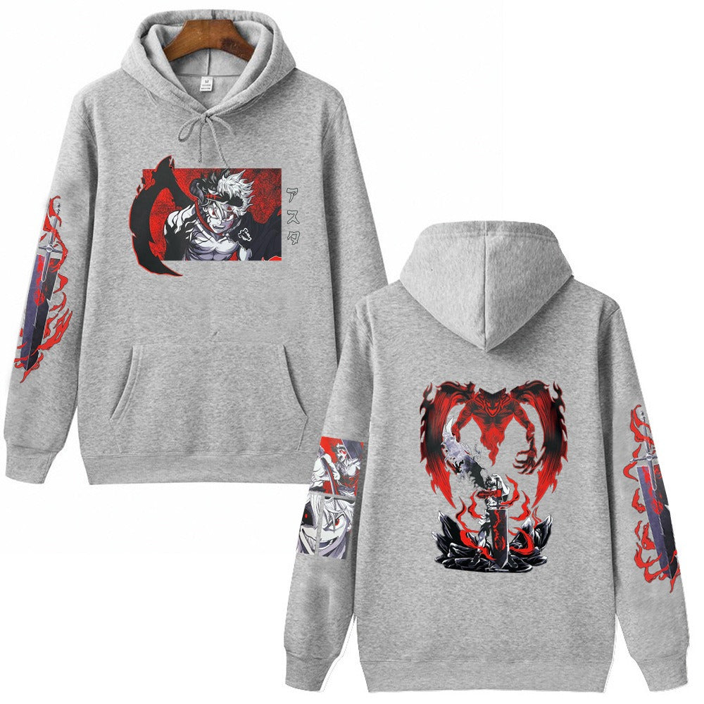 Black Clover Anime pullover hoodies