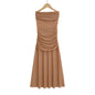 Chiffon Strapless Dress
