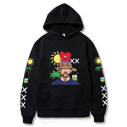 Womens un verano sin ti around body bunny hoodie