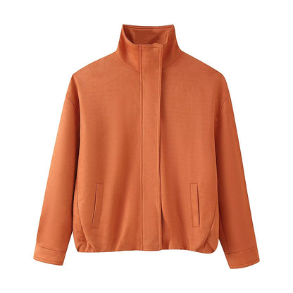stand up collar jacket
