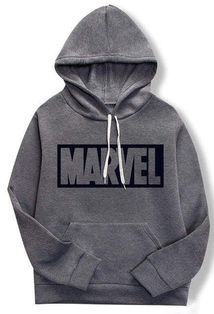 Marvel print hoodies