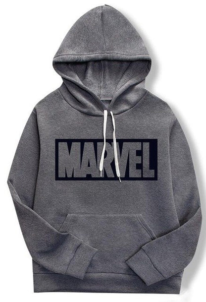 Marvel print hoodies