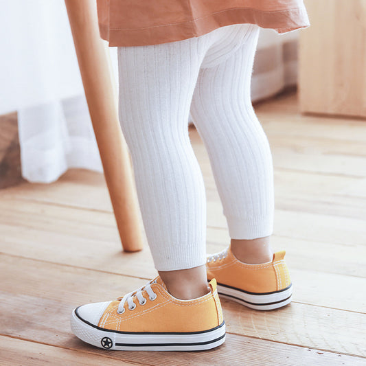 Double Needle Baby Leggings