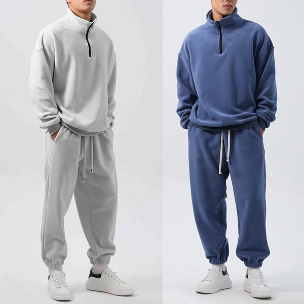 Men's Fleece Sweatshirt and Sweatpants