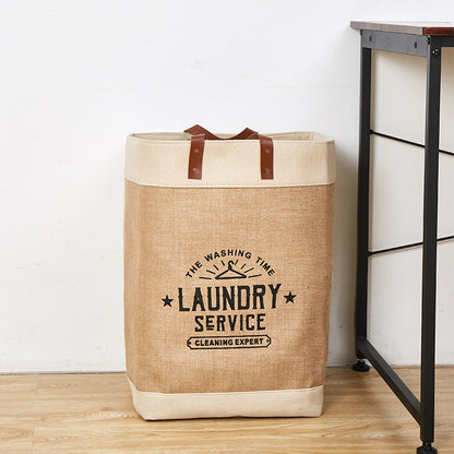 Jute Fabric Shopping Bag Moisture Proof Large