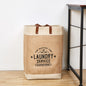 Jute Fabric Shopping Bag Moisture Proof Large
