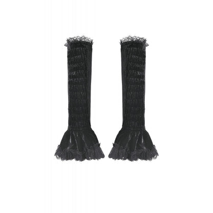 Dark in Love Lillian Victorian Lace Arm Warmers