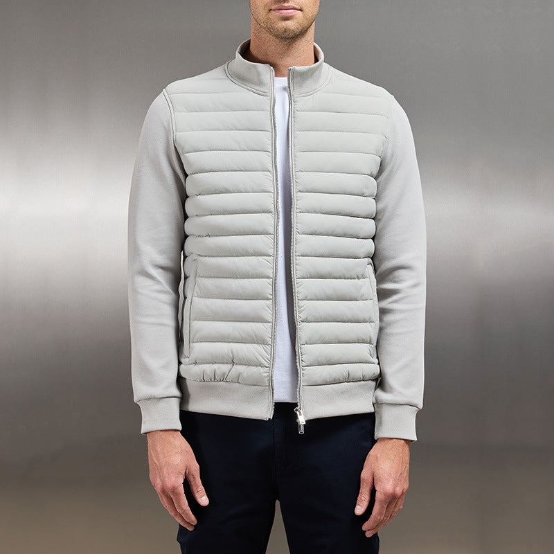 Lightweight Stand Collar Coat