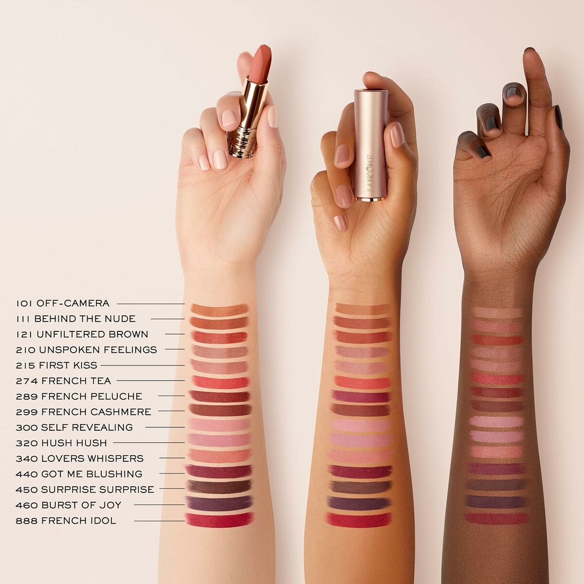 Lipstick Lancôme L'ABSOLU ROUGE Orange Nº 101 3,4 g