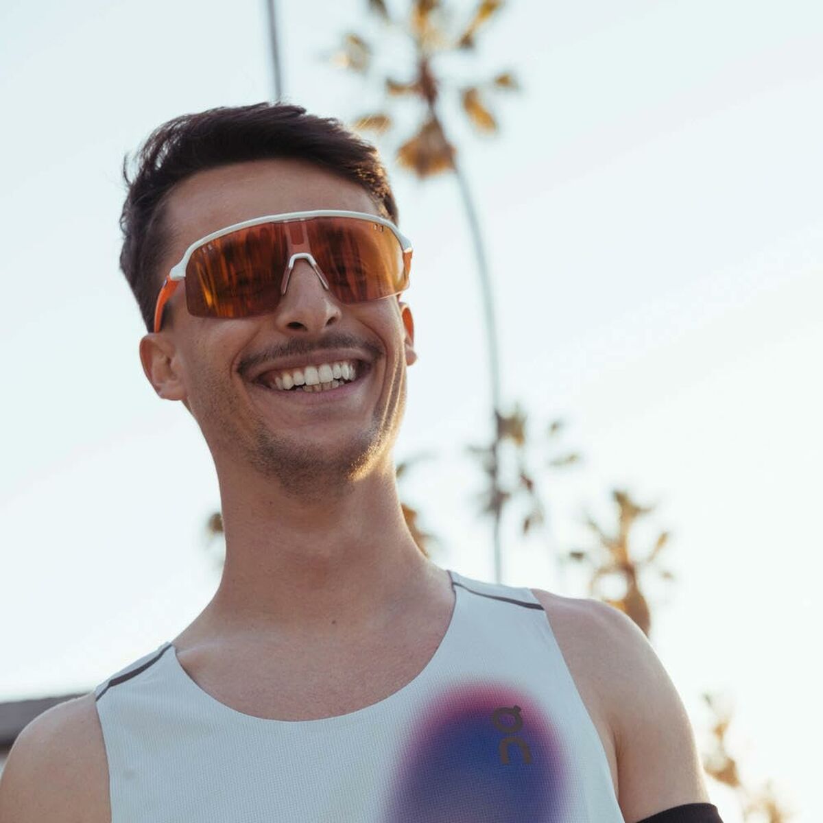 Sunglasses Julbo INTENSITY White Orange