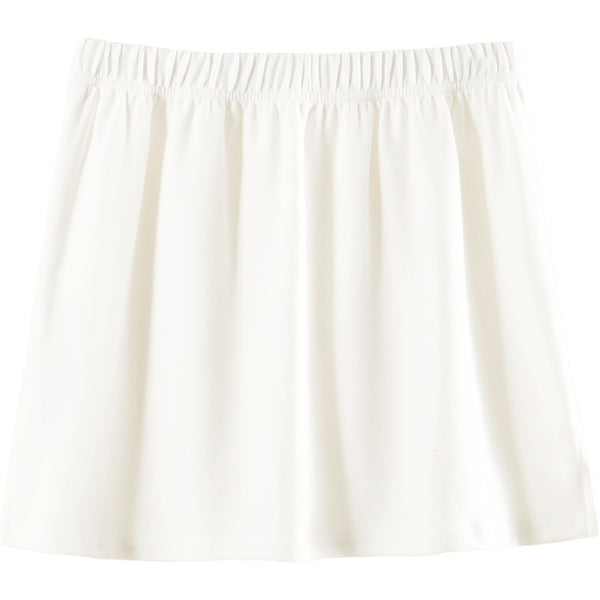 Buttock-Blocking Skirt Womens Spring New Pure Cotton Layered Bottom-Hiding Skirt
