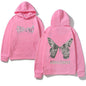 Hip Hop Butterfly Hoodie Streetwear