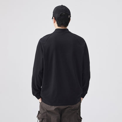 Men's Stand Collar Sweatshirt