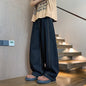 Men's Loose Wide Leg Washed Straight Jeans