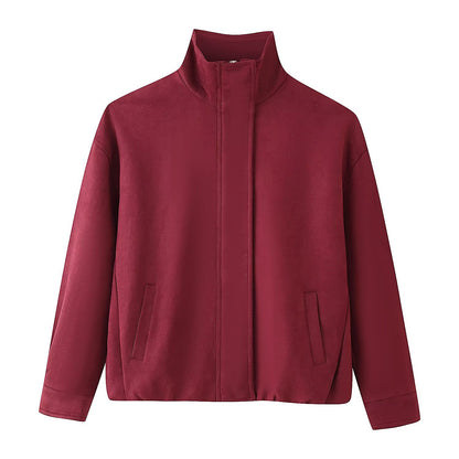stand up collar jacket