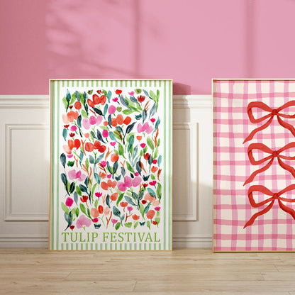 TULIP FESTIVAL FLOWER PRINT