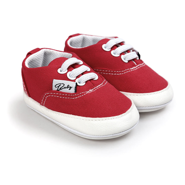 Childrens Elastic Band Canvas Shoes
