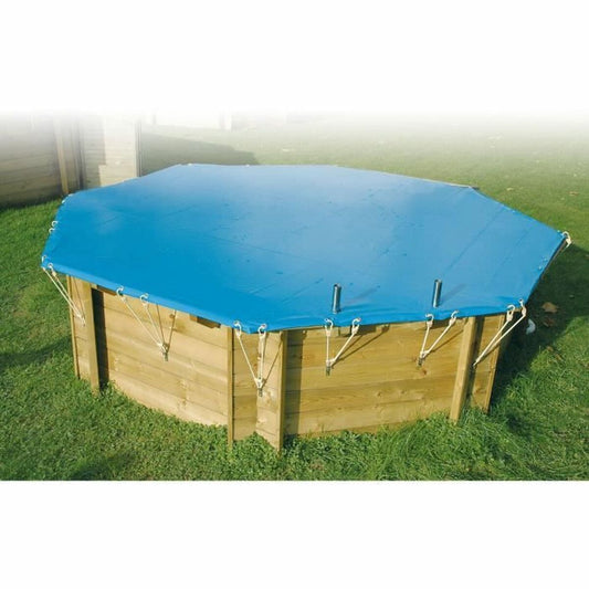 Swimming Pool Cover Ubbink Blue 400 x 610 cm
