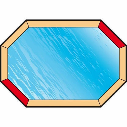 Swimming Pool Cover Ubbink Blue 400 x 610 cm