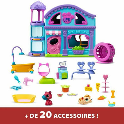 Playset Bandai The Big House Littlest Pet Shop 22 Pieces