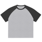 Color-Blocked Raglan Sleeve T-Shirt