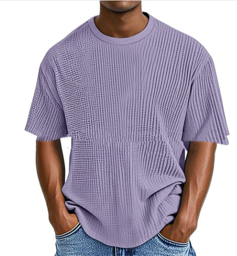 Casual Comfort Waffle Short Sleeve