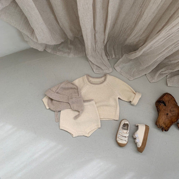 Baby Sweater Top Shorts Suit - Stuffs & Savers