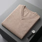V-Neck Sleeveless Knitted Wool Sweater
