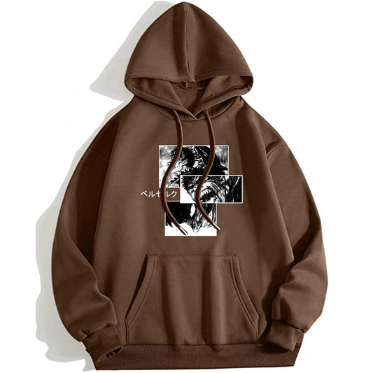 Berserk Loose Hooded Sweatshirt