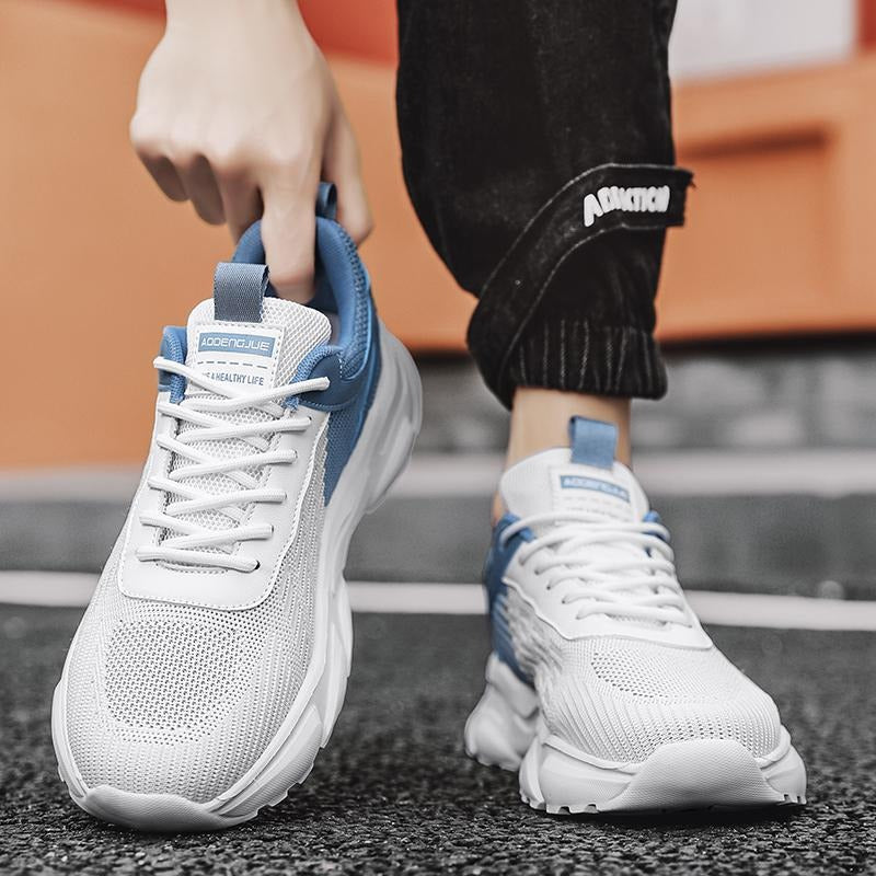 Men's Shoes with Breathable Mesh Surface