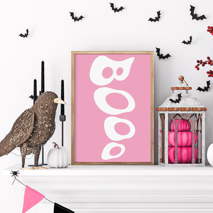 BOO PINK PRINT
