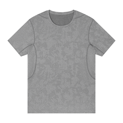 Men's Jacquard Slim Mesh T-Shirt 180GSM