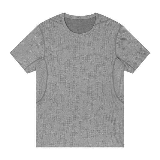 Men's Jacquard Slim Mesh T-Shirt 180GSM