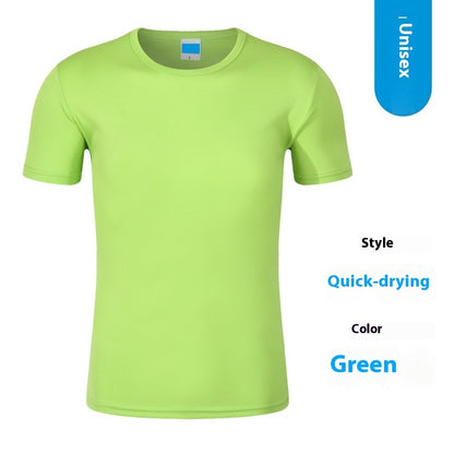 Round Neck Short Sleeve Activity T-shirts